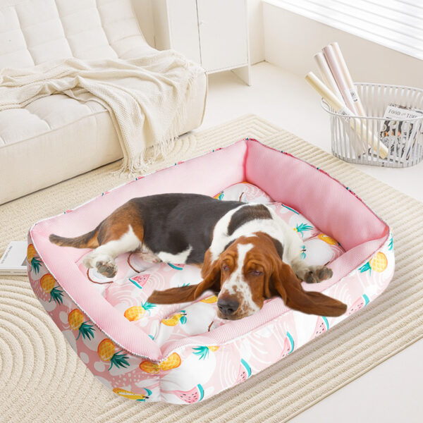 Pawfriends Design Dog Mat Cooling  Pad Mat Universal Pet Bed Ice Sleeping Nest Summer Design Dog Mat  Cooling Summer Pad Mat  Universal Pet Bed  Ice Sleeping Nest