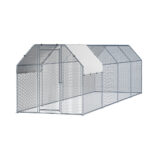 Chicken Coop Cage Run Rabbit Hutch Large Walk In Hen House Cover 2mx8mx2m