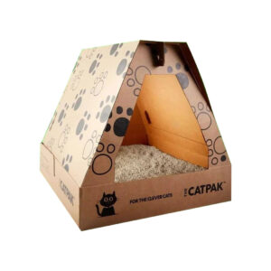 Portable Cat LItter Box 2x 3L Cat Litter 6Ltr With Box