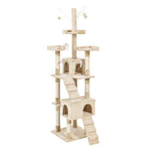 Cat Tree Scratching Post Scratcher Beige