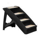 Pet Ramp Indoor Dog Steps Stair Black