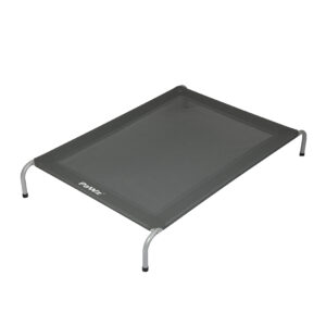 Elevated Trampoline Pet Bed Dog L Grey Large