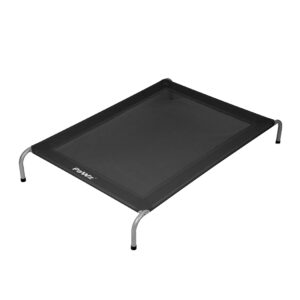 Elevated Trampoline Pet Bed Dog XXL Black XX-Large