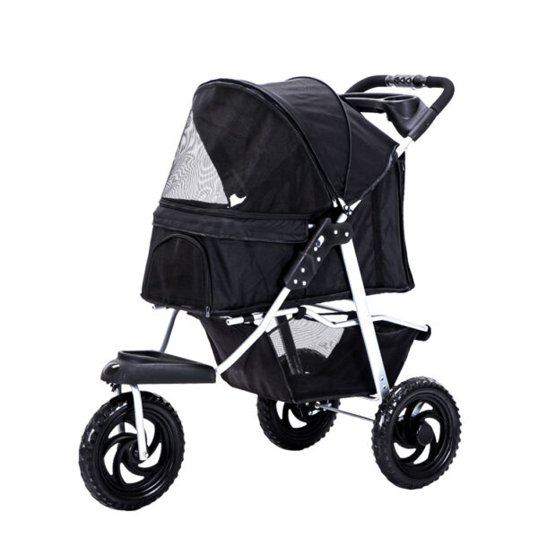 Pet Stroller Pram Dog Carrier Trailer