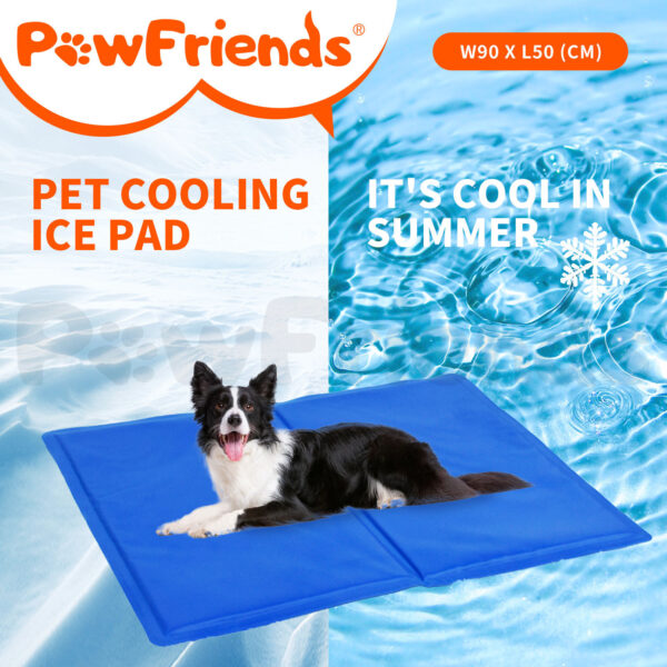 Pet Ice Cushion Dog Cat Cooling Multi Functional Comfortable Cushion XL