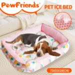 Design Dog Mat Cooling  Pad Mat Universal Pet Bed Ice Sleeping Nest