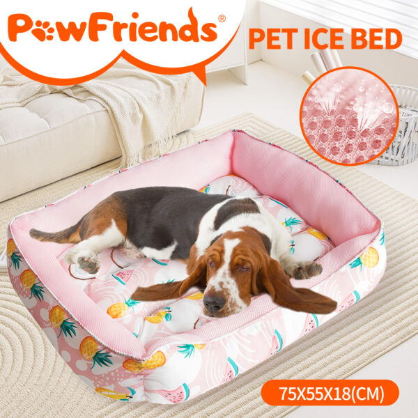 Design Dog Mat Cooling  Pad Mat Universal Pet Bed Ice Sleeping Nest