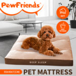 Pet Bed Mattress Puppy Calming Sleeping Mat Cushion Washable Non-slip for Cat Dog