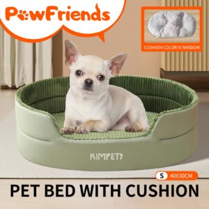 Large space three-dimensional semi enclosed pet avocado color without cushion