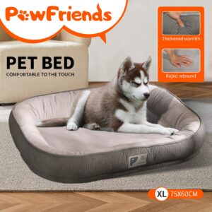 Pet Dog Bed Integrated Dog Kennel Spacious Detachable Easy to Clean Sleeping Mat