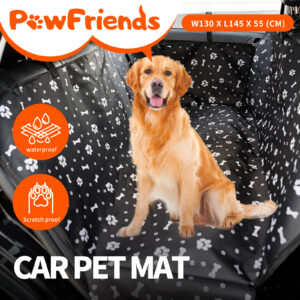 New DOUBLE Layers Waterproof Pet Car Seat Covers Dog Hammock Protectors Back Mat