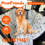 Pet Car Seat Cover Hammock NonSlip Premium Protector Mat Waterproof Cat Dog Back