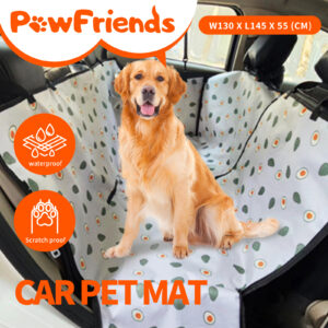 Pet Car Seat Cover Hammock NonSlip Premium Protector Mat Waterproof Cat Dog Back