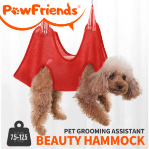 Pet Grooming Restraint Bags For Easy Bathing Trimming and Nail Care with Hammock