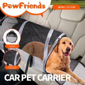 Travel-Friendly Foldable Pet Carrier Bag for Cat and Dogs Portable Car Transport