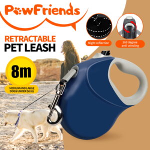 Automatic Heavy Duty Retractable pet Dog Leash Collar Walking Lead Traction rope