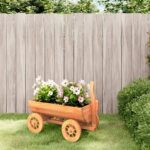 Decorative Wagon 70x43x54 cm Solid Wood Fir