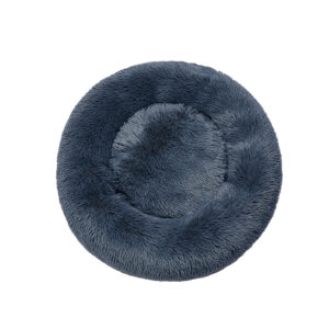 Pet Bed Cat Dog Donut Nest Calming XXXL Dark Grey XXX-Large