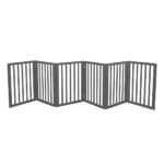 Wooden Pet Gate Dog Fence Safety Grey 100 Pack