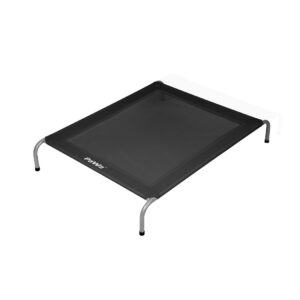 Elevated Trampoline Pet Bed Dog M Black Medium