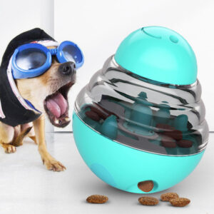 Blue Pet Toy Leakage Toy