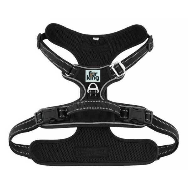 No Pull Dog Harness for Large Dogs with Reflective Straps and Adjustable Fit