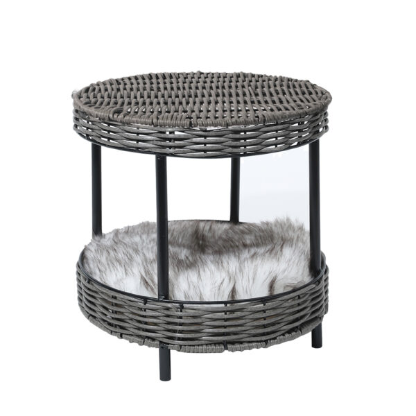 Rattan Pet Bed Elevated Raised