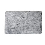 Replaceable Pet Bed Cover Plush XXL Charcoal XX-Large