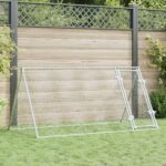 Chicken Cage Silver 200x105x91 cm Galvanised Steel