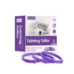 Calming Collars Dogs Adjustable Natural Stress Relief 3 Pack Purple